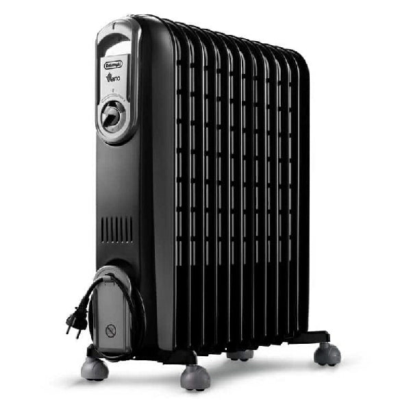 DELONGHI V551225 Oil Heater, Black