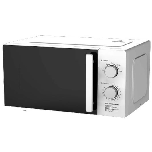 HYUNDAI HYMW-C20MXP01W MICROWAVE, 20LT, 700W OUTPUT, 1100W INPUT, 220-240V, 50HZ WHITE WITH COMMON GLASS DOOR