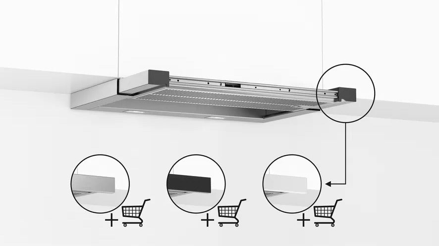 Bosch DFR067T51 Sliding Hood Series 6 60cm Inox