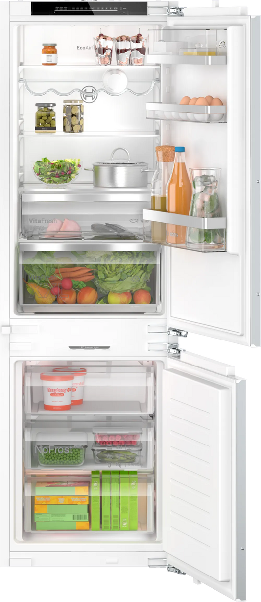 BOSCH KIN86ADD0 Series 6 Built-in Refrigerator with Bottom Freezer 177.2 x 55.8 cm