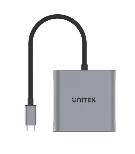 Unitek Converter USB-C to HDMI Dual 4K 60Hz MST V1404B