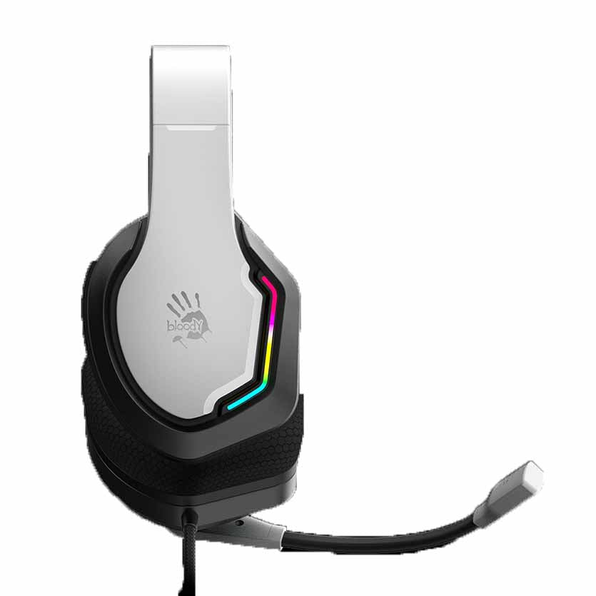 A4 TECH G260P WH 3.5mm HEADSET GAMING STEREO SURROUND SOUND WHITE BLOODY