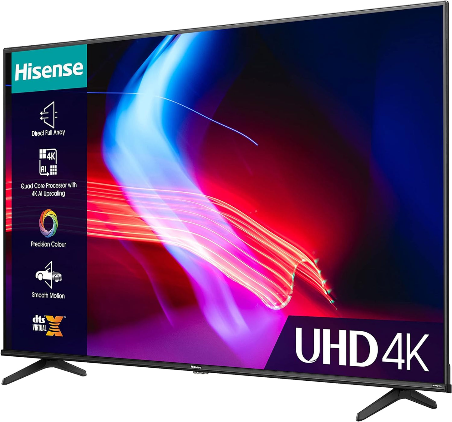 Hisense 43A6K 43'' 4K Smart LED TV Dolby