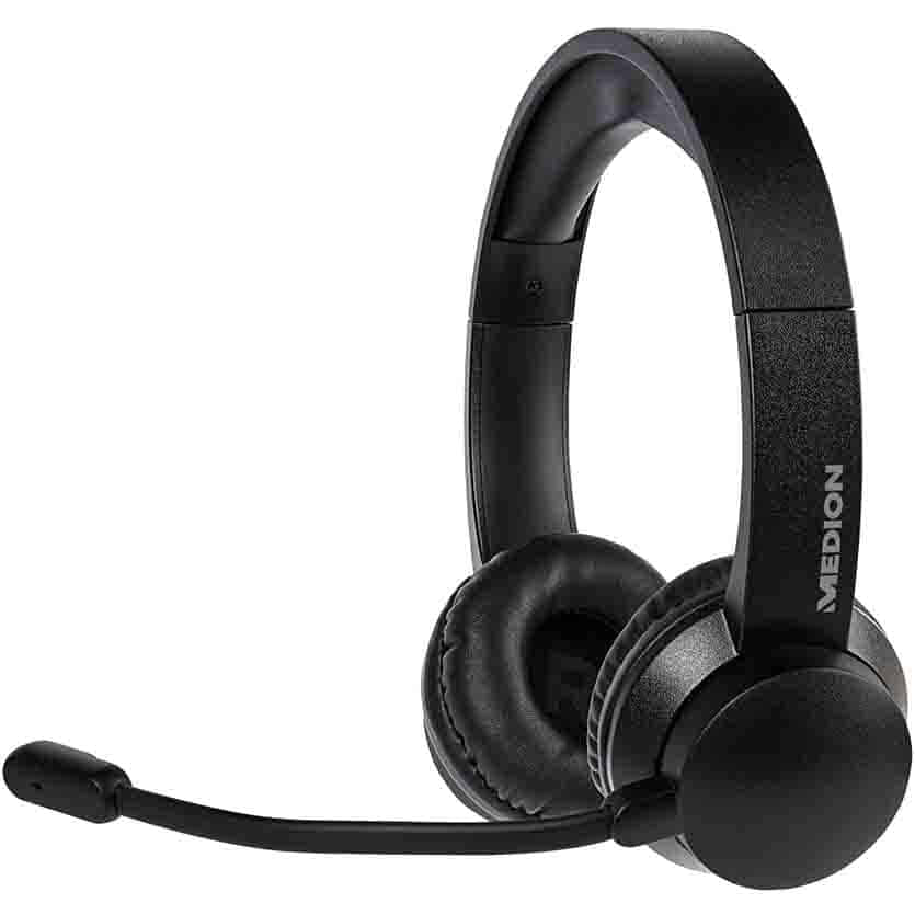 MEDION E83265 OVER-EAR HEADSET WIRED BLACK