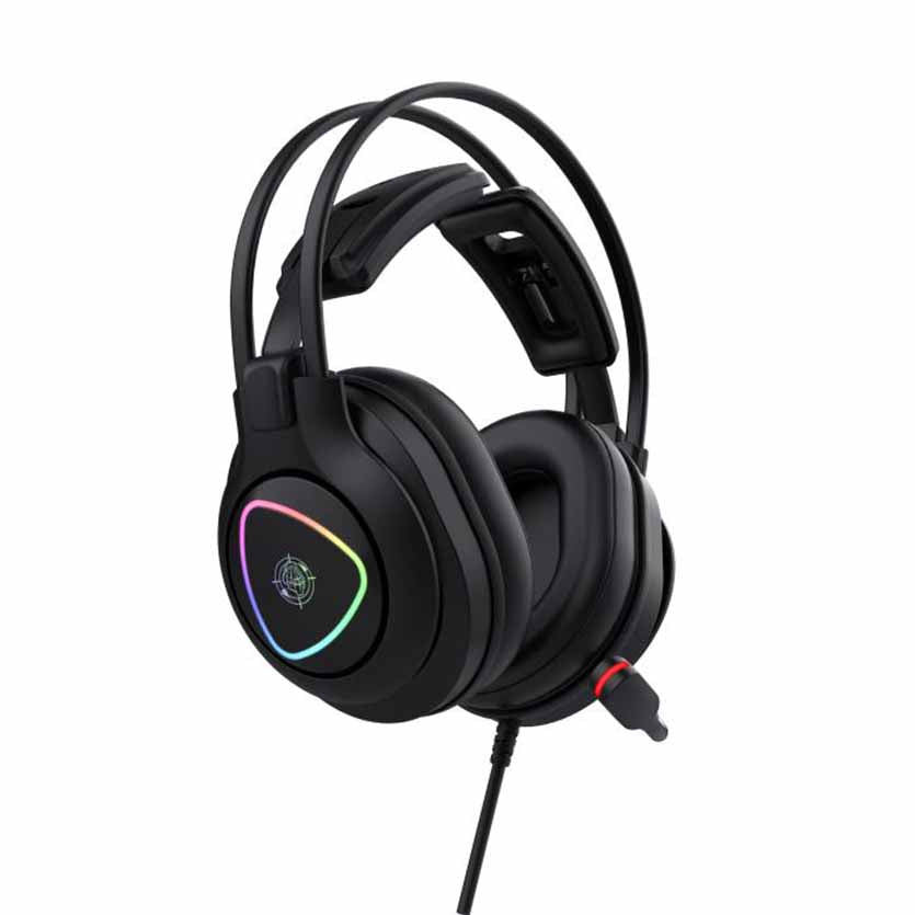 ZEROGROUND HD-3100G HEADPHONE W/MIC RGB USB 7.1 KEIJI PRO