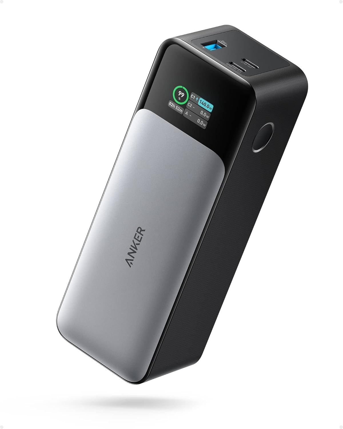 Anker Mobile Powerbank 24000 737 140W w/Display Black