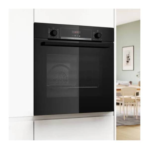 BOSCH HQA574BB3 Built-In Oven with Pyrolysis 60cm 71Lt Black