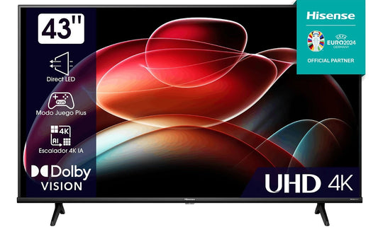 Hisense 43A6K 43'' 4K Smart LED TV Dolby