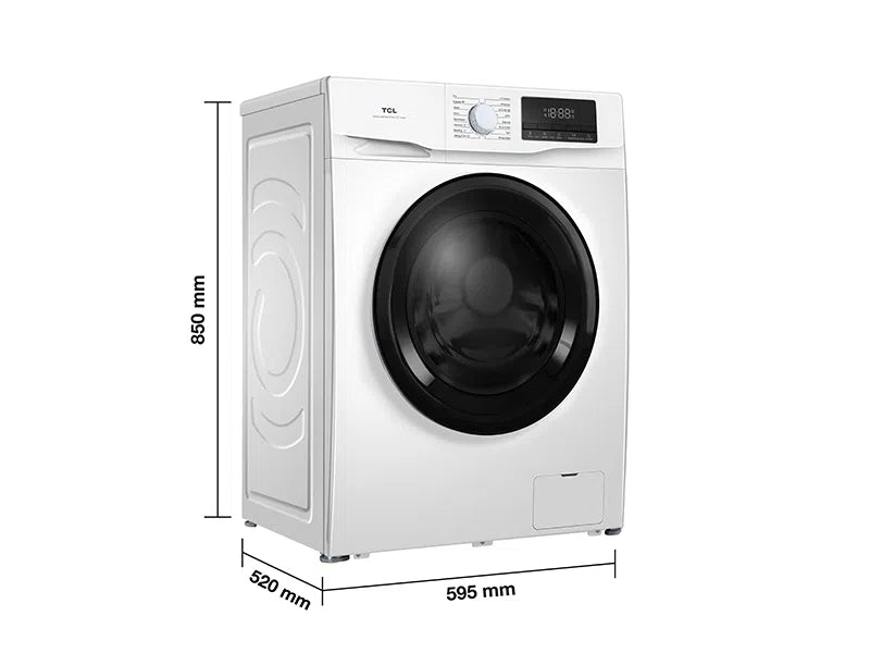 TCL FF0814WC0CY Front-Load Washing Machine 8kg 1400RPM