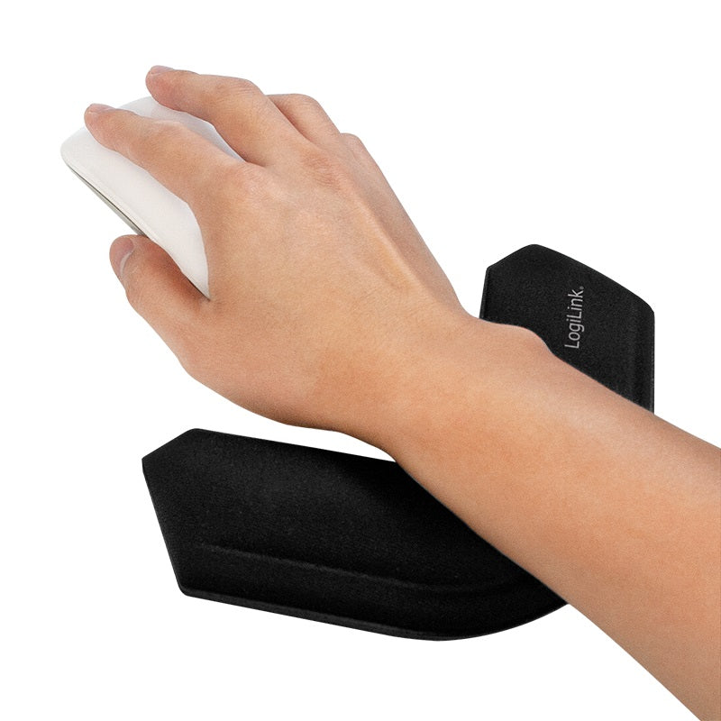 LOGILINK 3-IN-1 GAMING KEYBOARD PAD, CORNER WRIST AND ELBOW REST