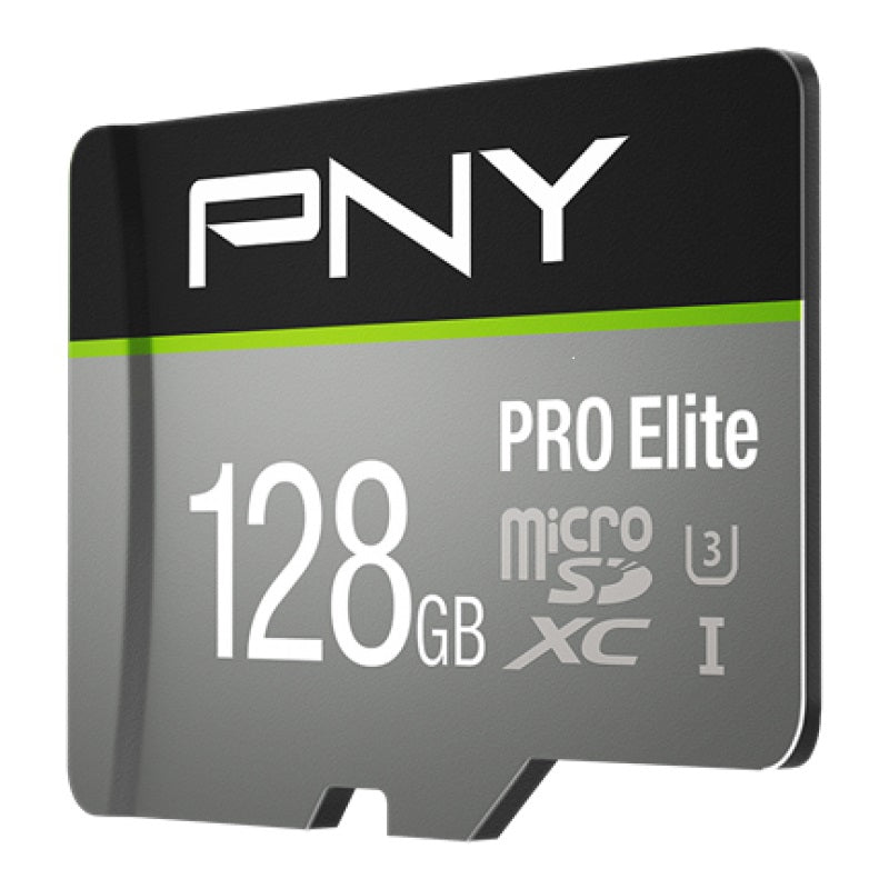 PNY Pro Elite 128GB Micro SD Card With Adapter