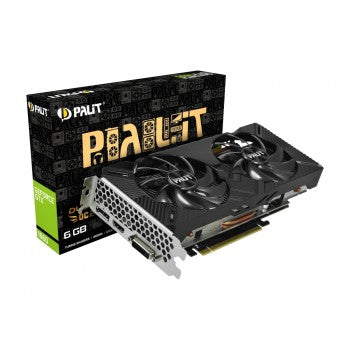 GTX 1660, 6GB DUAL V1 GeFORCE PALIT GRAPHICS CARD