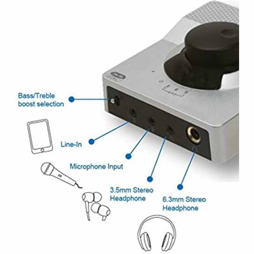 LOGILINK UA0210 HIFI USB AUDIO AMPLIFIER