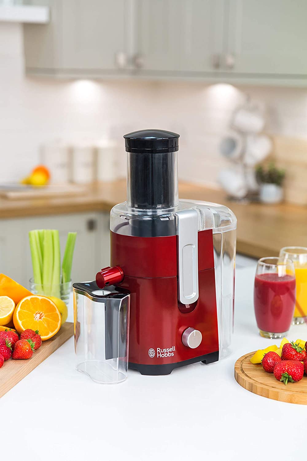 Russell Hobbs 24740 Juicer Desire 2Lt 550W Red Rolls Technology Store Cyprus Online Shop