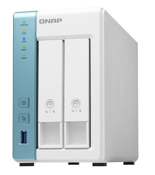 QNAP TS-231P3-2G 2Bay NAS Quad Core 2GB 2.5GbE