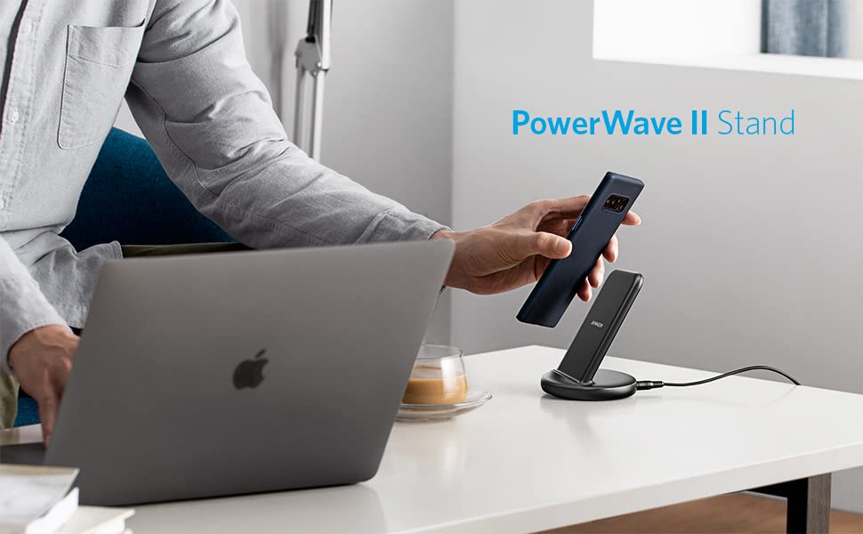 Anker PowerWave II 15W Wireless Stand Black – Rolls Technology